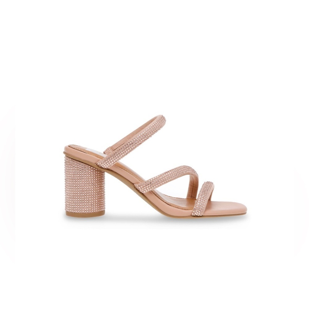 DV Dolce Vita Women's Myla Strappy Heeled Dress Sandal. Note: No Box